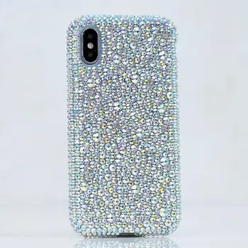 

Luxury Women Diamond Case Handmade Rhinestone Phone Cover For Samsung a50 a70 s8 s9 a40 a20 s10 plus phone case