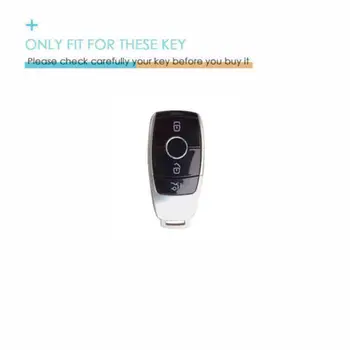 Custodia protettiva per telecomando in TPU per Mercedes Benz classe A C E S classe G GLC CLE CLA W177 W205 W213 W222 X167 AMG Protector Holder - Custodia protettiva per telecomando in TPU per Mercedes Benz classe A C E S classe