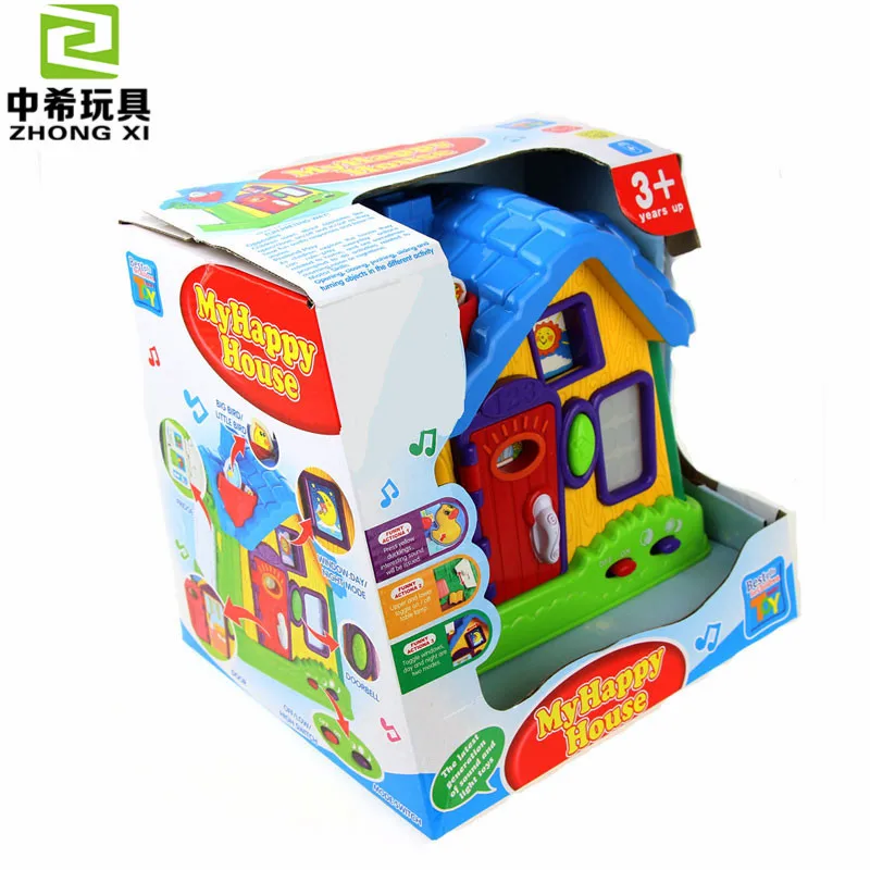 

Multi-functional Storytelling Infant Sleep Music Early Childhood Parent And Child Interactive Fun House Music Educational Toy