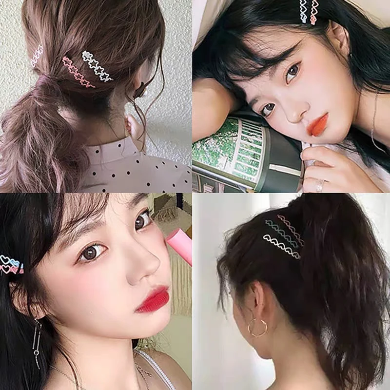 10 шт./упак. Новые красочные длинные полые заколки для волос для девочек шпильки для волос заколки для волос Головные уборы