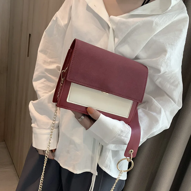 

Textured MORI Series Bag Women's 2018 New Style Korean-style Autumn And Winter Dull Polish Shoulder Bag CHIC Chain Shoulder WOME