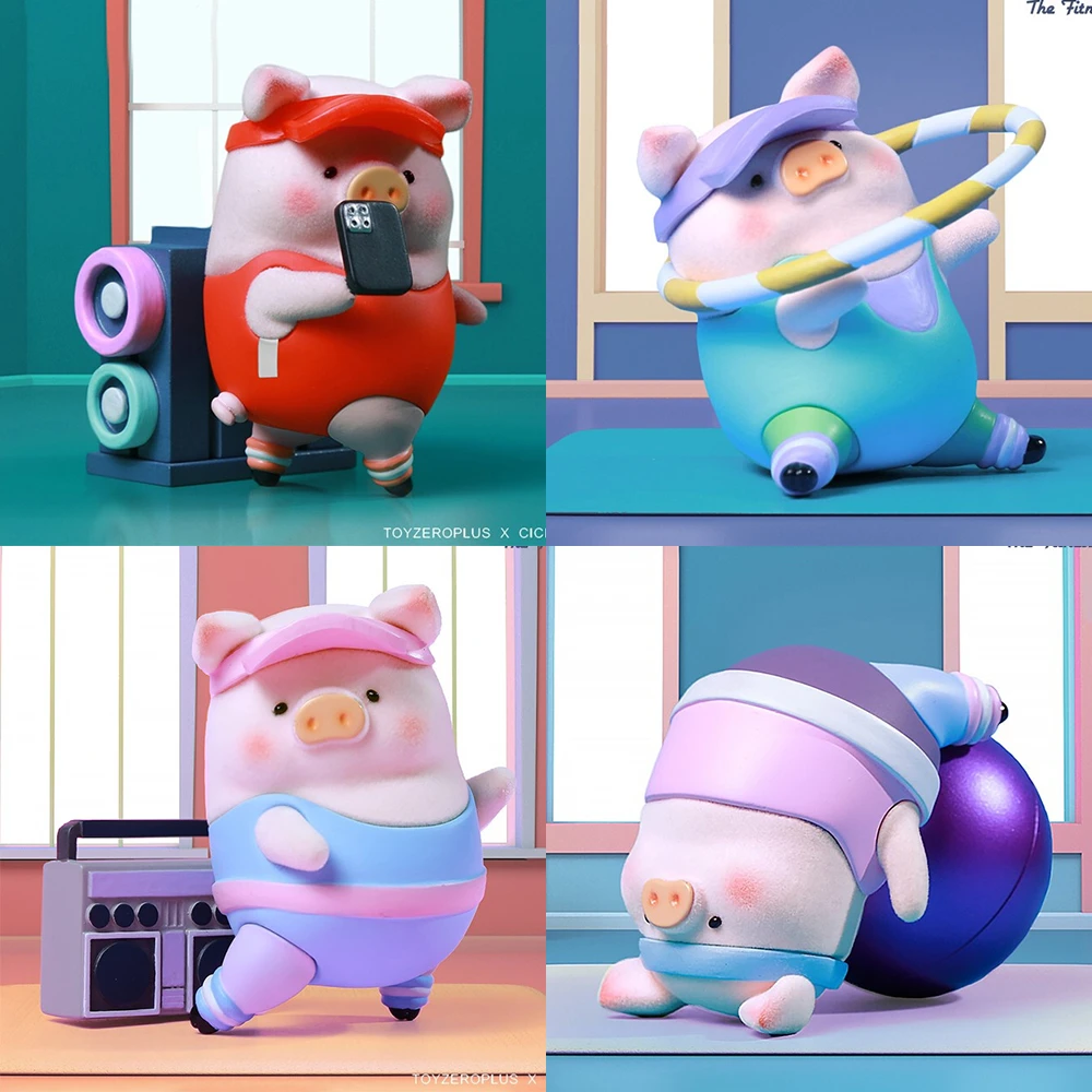 ポップサプライズボックスルル豚漫画推測バッグコレクションアートおもちゃ人気グッズかわいいかわいいフィギュアブラインドボックスおもちゃ女の子 Null Aliexpress