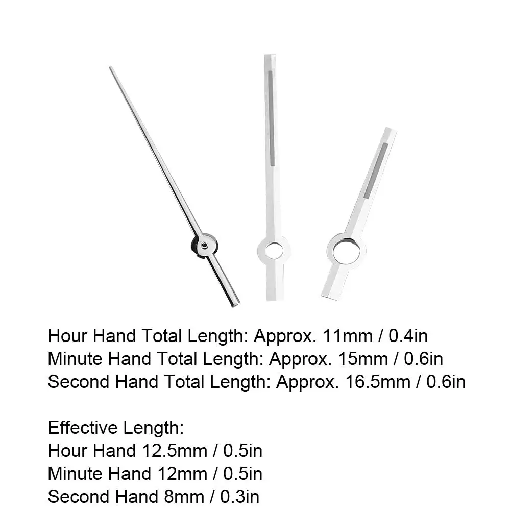 Watch Parts Repair Tool Watch Hour Minute Second Hands Watch Needles Fit for 8200 Movement Male Watch Tool for Watchmaker i