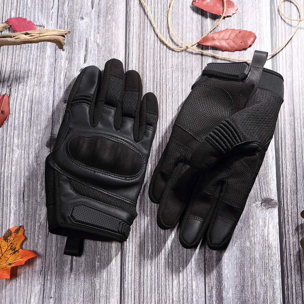 Дешево Сенсорный Экран Мотоциклетные Перчатки Мото Мотоцикл PU перчатки для мотокросса Защитное Снаряжение Жесткий Костяк Байкер Полный Перчатки ...
