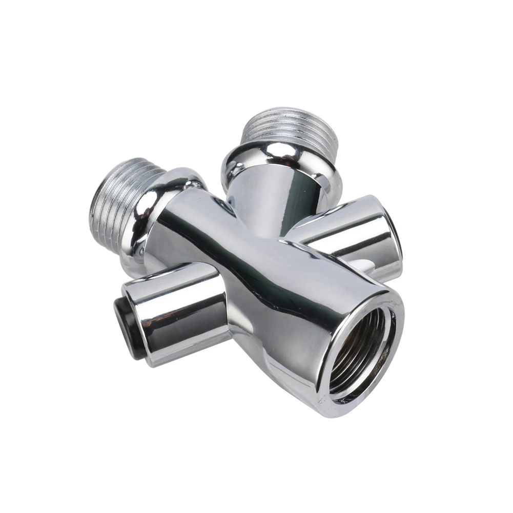 Switch Faucet Adapter 3 Ways Kitchen Sink Splitter Diverter Valve Water Tap Connector For Toilet Bidet Shower Kichen Accessories