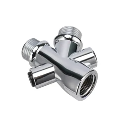 Switch Faucet Adapter 3 Ways Kitchen Sink Splitter Diverter Valve Water Tap Connector For Toilet Bidet Shower Kichen Accessories