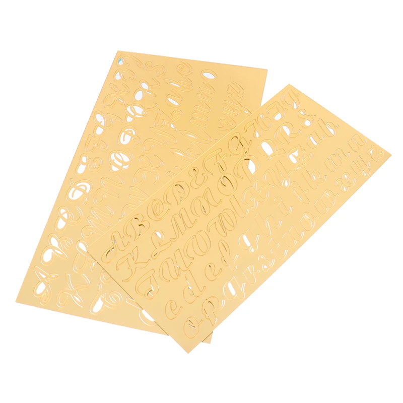 Acrylic Letter Mold Press Cookie Cutter DIY Cake Stamp Fondant Mold Biscuit Cookie Stamp Baking Cake Decorating Tools