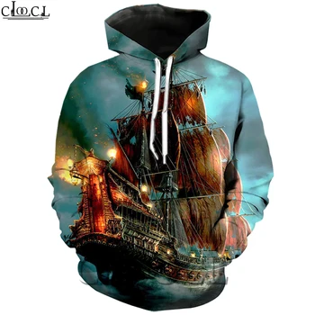 

Vikings Ship Sailor Warrior Print Hoodie Men Women 3D Sweatshirt Viking Tattoo T-shirt Jogging Suits Casual Zipper Hoodies Coat