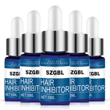 10 мл спрей для удаления волос, мощный безболезненный спрей для удаления волос, ингибитор роста волос, термоусадочные поры кожи, гладкая восстанавливающая эссенция