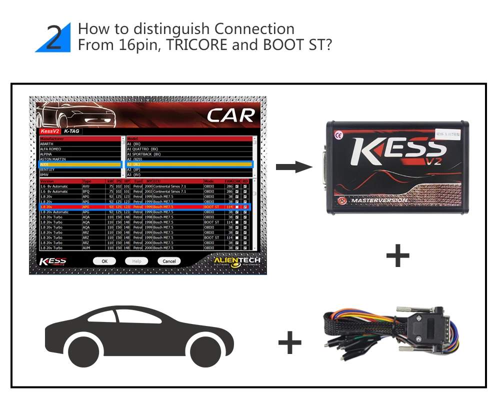 Diaglostic инструмент Kess Версия ЕС V2 V2.47 менеджер Тюнинг набор 5,017 мастер KTAG 7,020 4 светодиодный Kess V5.017 Высокое качество KTAG V7.020