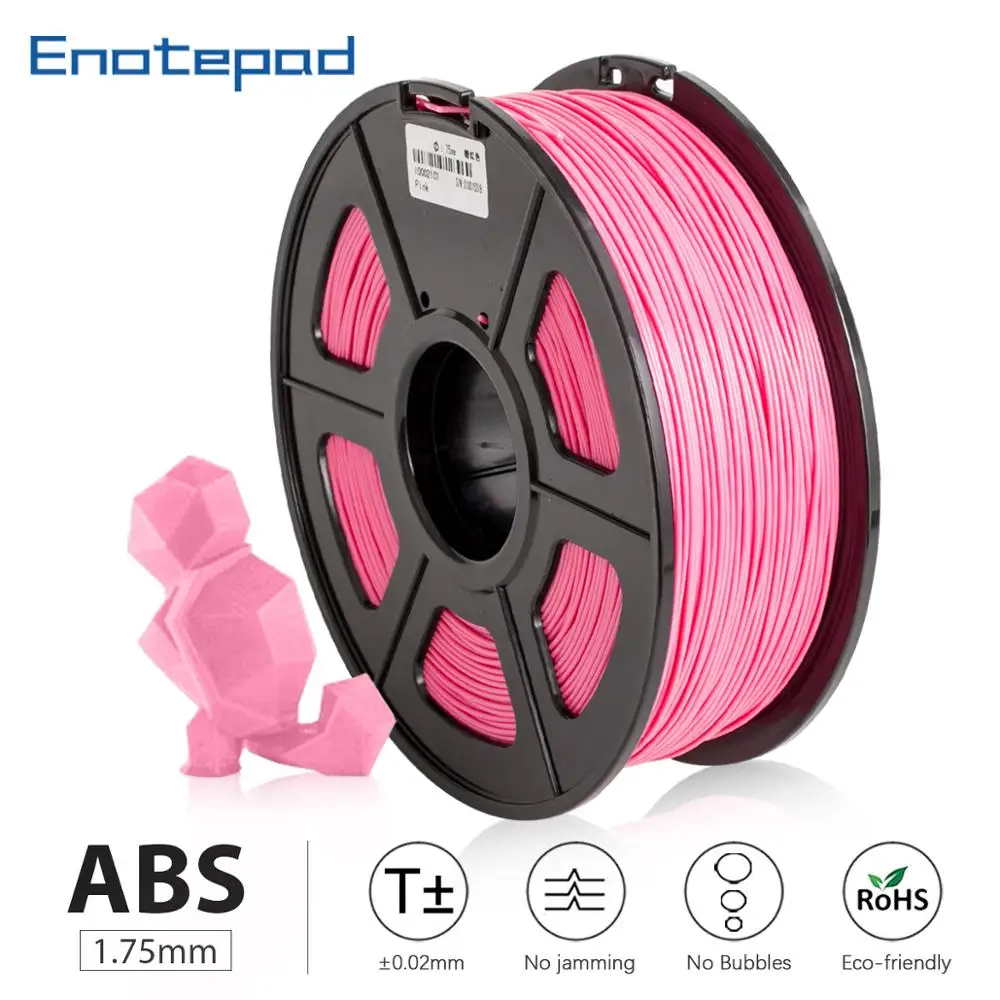

ABS Filament 1.75mm 1KG/2.2LBS 100% No Bubble For 3D Printer Excellent Quality Plastic ABS Filament For Children Creation