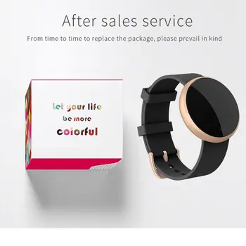 

Latest Round Color Screen Smart Bracelet Body Health Monitoring Sports Watch IP67 Waterproof Usb Charging Smart Watch Fashion