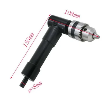 

Right Angle Drill Attachment Adapter Bend Extension 90Degree Power Cordle 3/8