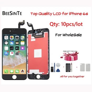 

10pcs/lot New Lcd screen for iPhone 6s display Replacement for cell phone touch screen Digitizer ips ecran hot offer Free gifts
