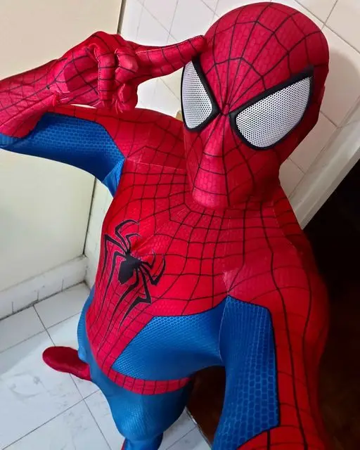 //  V4 ǻ Enfants l& incroyable Dguisement ҷ Tasm2 Zentai Cosplay Costume Lycra Corps Complet