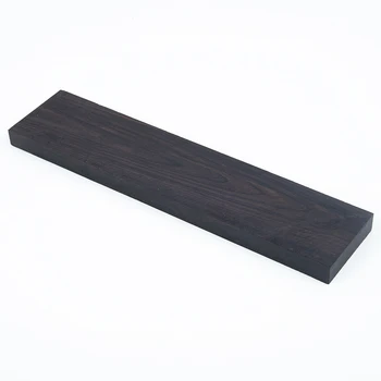 

Neck Black Ebony Wood Material Lumber Blank Woodworking Hardwood Furnitures Cabinet Length for Musical Instruments Ebony Wood
