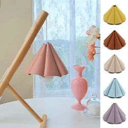 Cute Leather Lampshade Ornaments Led Light Atmosphere Tent Shape Dustproof Home Decor Outdoor Camping Lamp Protective Cover