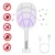 Handheld Home Electric Fly Mosquito Swatter Racket Bug Racket Insects Killer Home Garden Pest Bug Anti Mosquito Fly Trap Lamp