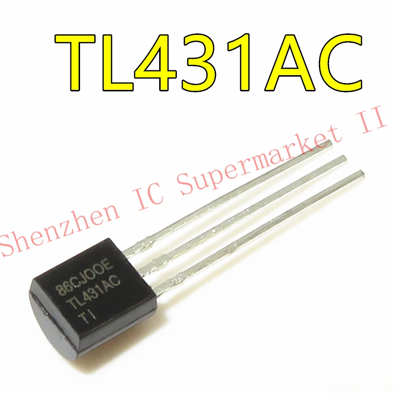 Оригинальный Трехконтактный источник питания TL431AC TO-92 TL431ACLP (в упаковке) |