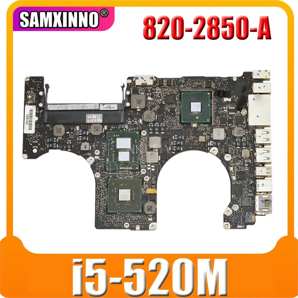 

820-2850-A Laptop motherboard for Apple Macbook A1286 2010 original mainboard I5-520M 2.4GHZ