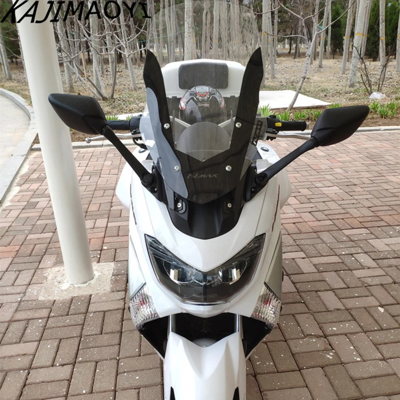 KAJIMAOYI Мотоцикл CNC NMAX кронштейн заднего вида для Yamaha NMAX155 150 15- боковые заднего вида держатель зеркала фиксированный стент держатель