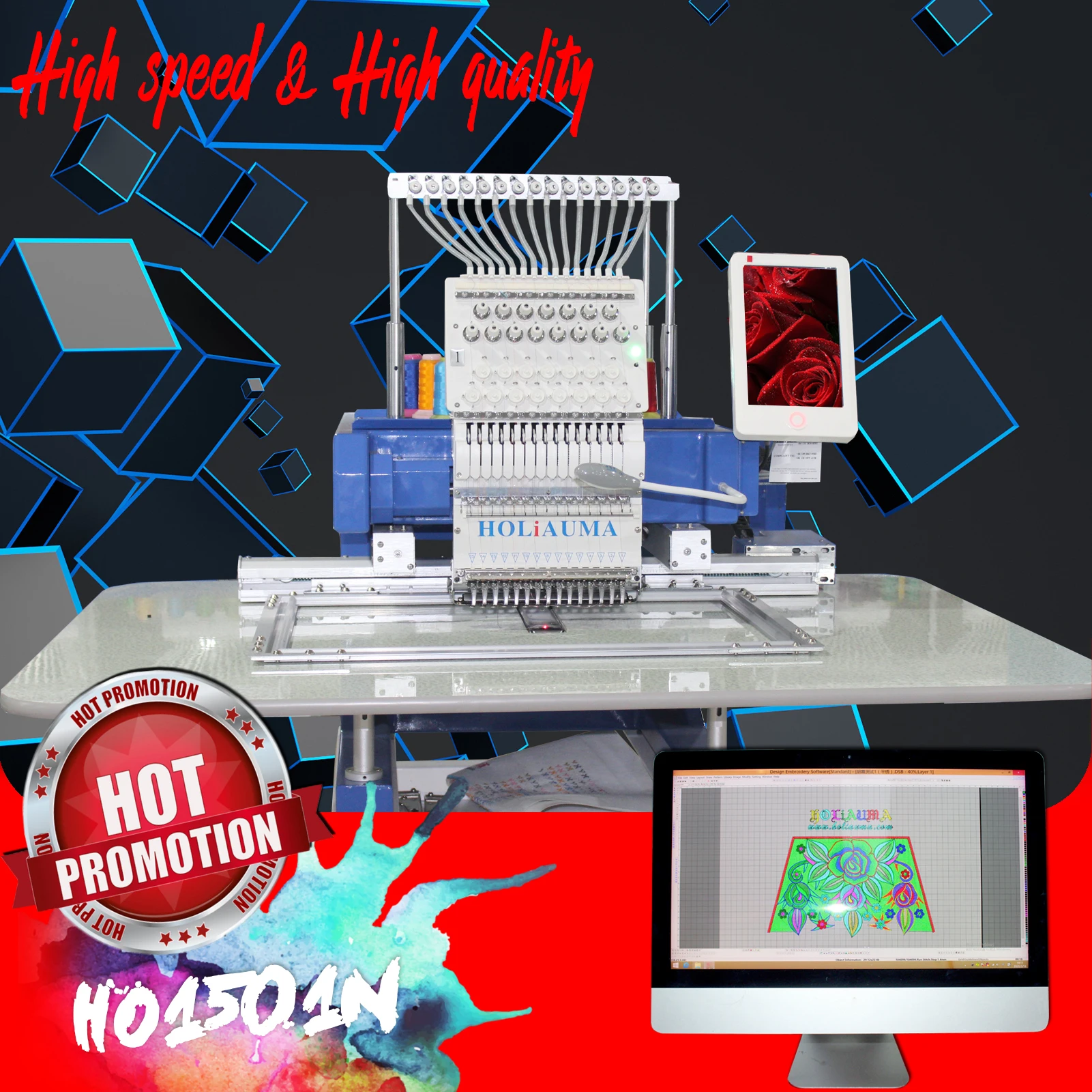 5 Years Warranty Guangzhou 1 Head Dahao A15 450*650 Home Used