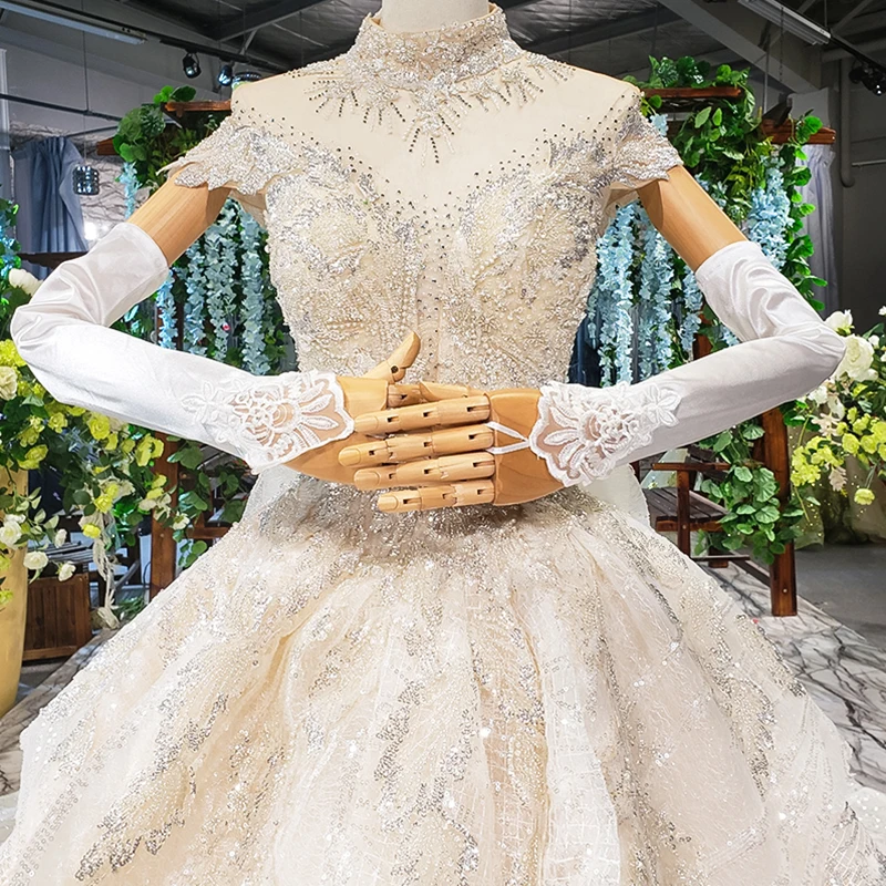 JANCEBER дешевые женские свадебные перчатки простые белые кружевные аксессуары