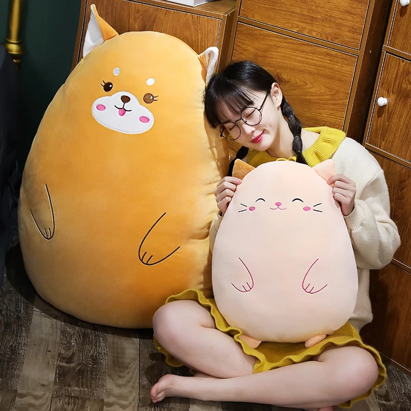 New 50cm 70cm super kawaii bear dog cat dinosaur pig mouse plush pillow stuffed animal sleep 1 New 50cm 70cm super kawaii bear dog cat dinosaur pig mouse plush pillow stuffed animal sleep 5