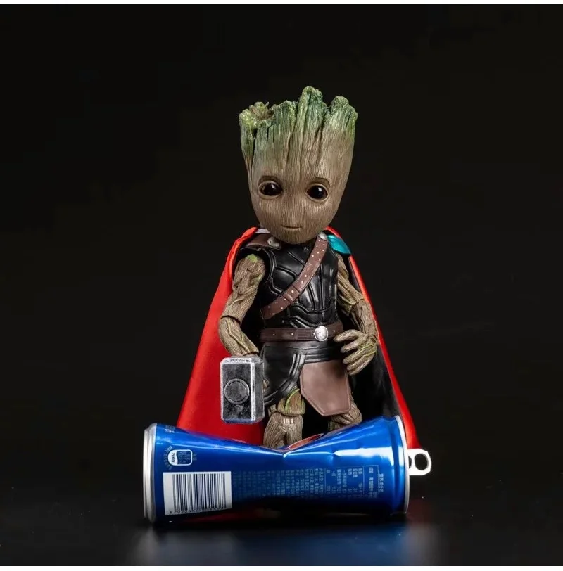 Strongwell Baby Groot модель Cos Raytheon дерево человек фигурка игрушка Marvel стражи кукла Грут фигурки детское Украшение мультфильм