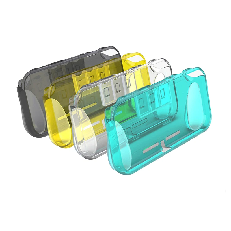 

Soft Silicone Switch Case Protector for Nintend Lite Colorful Clear Handle Game Card TPU Protective Shell for Nintendo NS Lite