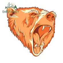 EARLFAMILY 13cm x 9.7cm Bear Head Car Stickers Waterproof Anime RV VAN 3D DIY Fine Decal Vinyl JDM Trunk Truck Graphics EARLFAMILY 13cm x 9.7cm Bear Head Car Stickers Waterproof Anime RV VAN 3D DIY Fine Decal Vinyl JDM Trunk Truck Graphics