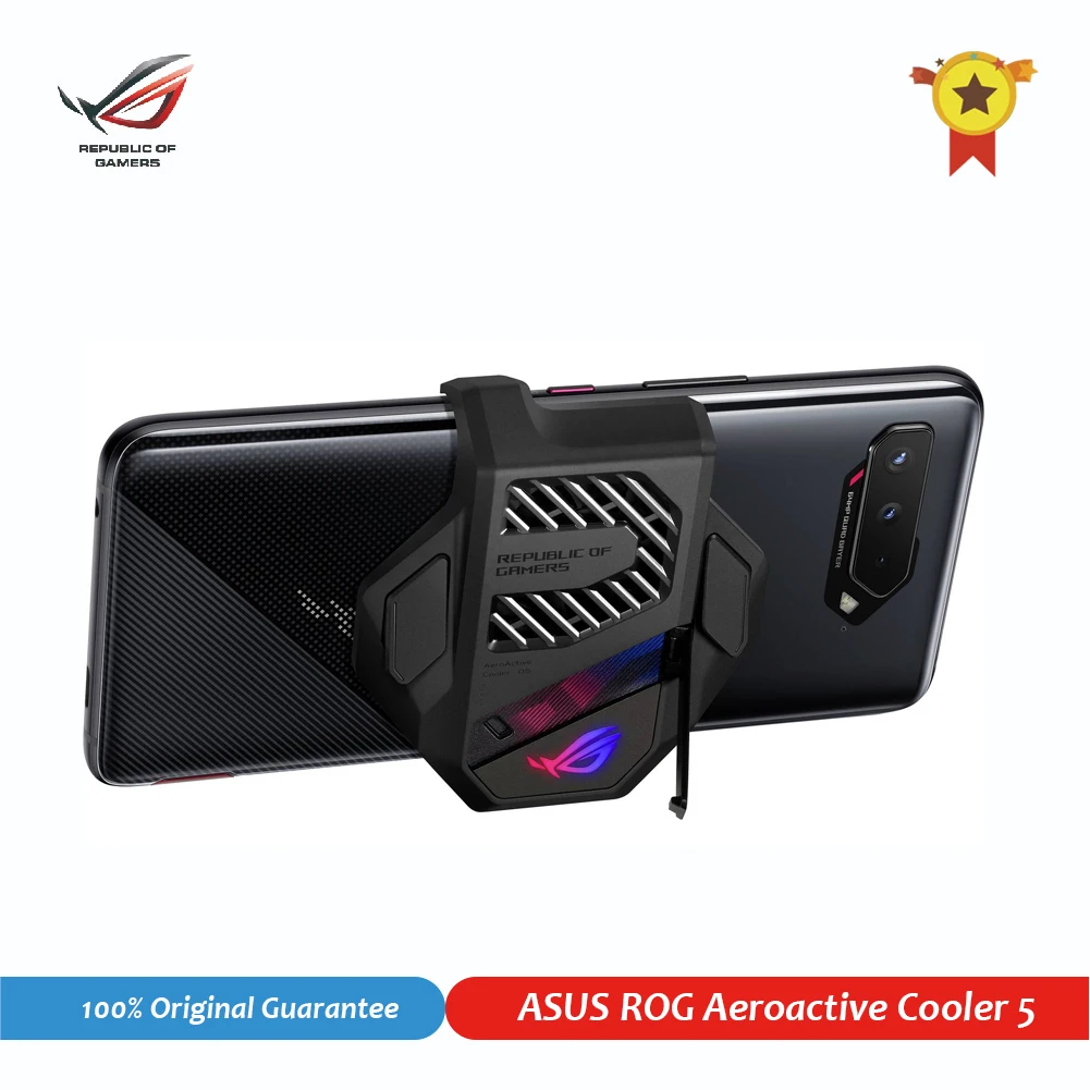 Official Aero Active Cooler 5 for ASUS ROG Phone 5 3 Mobile Phone Accessories Cooling fan for ROG 5 Republic of Gamers Fans