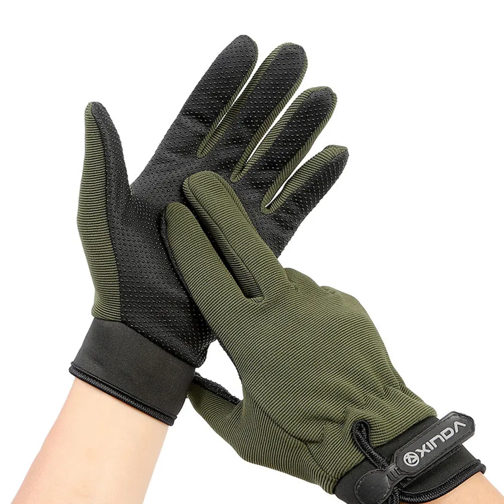 Army Green M 1 пара противоскользящая уличная тактическая горные альпинистская перчатка для верховой езды Водонепроницаемая походная горная безопасная Экипировка износостойкая скала - Цвет: Army Green M