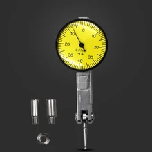 0-0,8 мм тестовый циферблат индикатор высокой точности 0-40-0 тестовый индикатор 0,01 мм точность считывания циферблата, ударопрочный водонепроницаемый рычаг