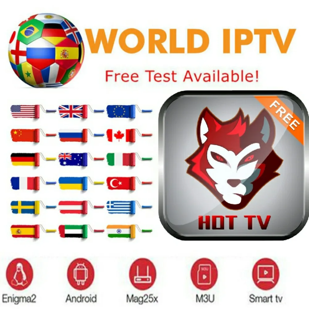 

World IPTV 1 Year iptv subscription europe iptv portugal Spain Fra Italy USA dutch Iptv m3u for Smart TV Android Box H96 Mini