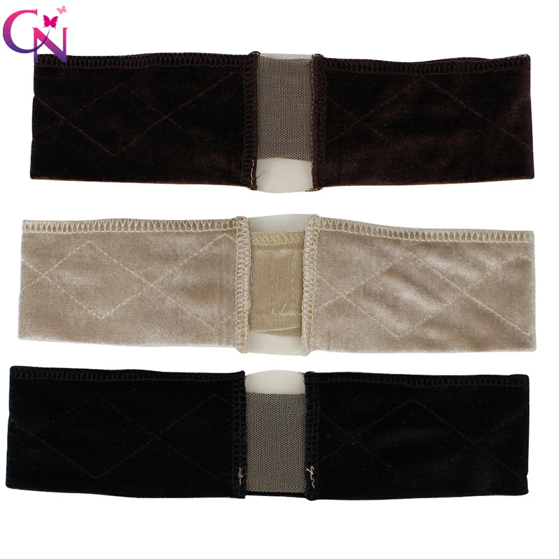 

CN Non-slip Lace Wig Grip Band Velvet Adjustable Comfortable Female Hairband Headbands For Women Girl Hair Band Wig Accessories