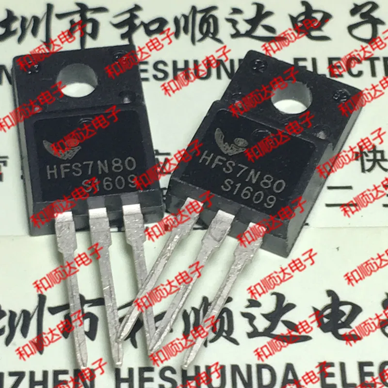 5 шт./HFS7N80 TO-220F 800V 7A TO220F