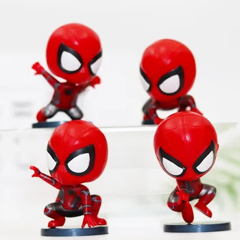

1 PCS random Avengers Endgame Infinity War Spiderman Figure Set Superhero Spider-man PVC Action Figure Collectible Model Doll