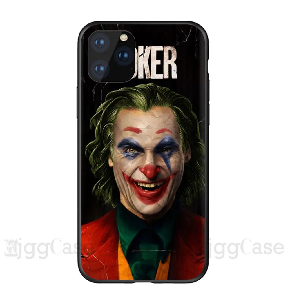 Joker Joaquin Phoenix мягкий силиконовый черный чехол для телефона для iPhone 11 Pro MAX 5S SE 6 6s 7 8 Plus X Xs MAX XR