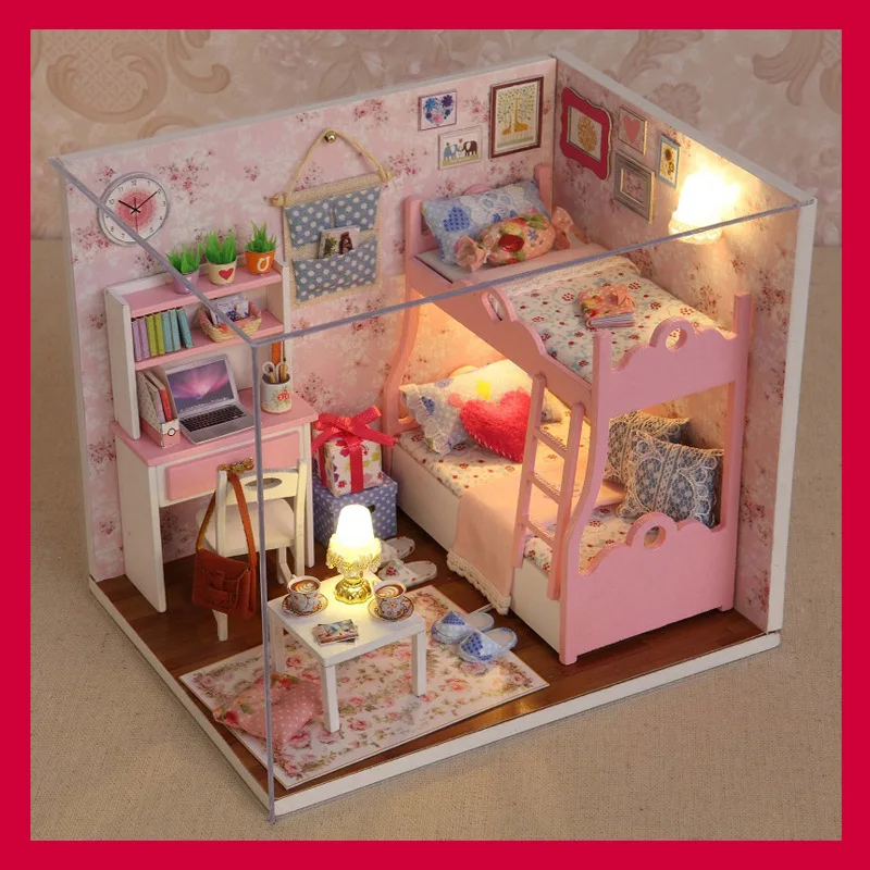 

Douyin Children 3D Jigsaw Puzzle Handmade GIRL'S Educational Toy Assembled Model 9-10-11-Year-Old Birthday Gift