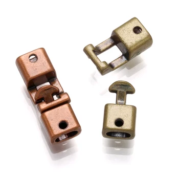 

1 pcs Metal bracelet lock leather cord clasp connectors For Jewelry Making DIY Findings Conponents Necklace Accessories