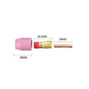 

TIG Welding Torch Stubby Gas Lens Kit Collets Nozzles Back Cap for WP-17/18/26 72XD