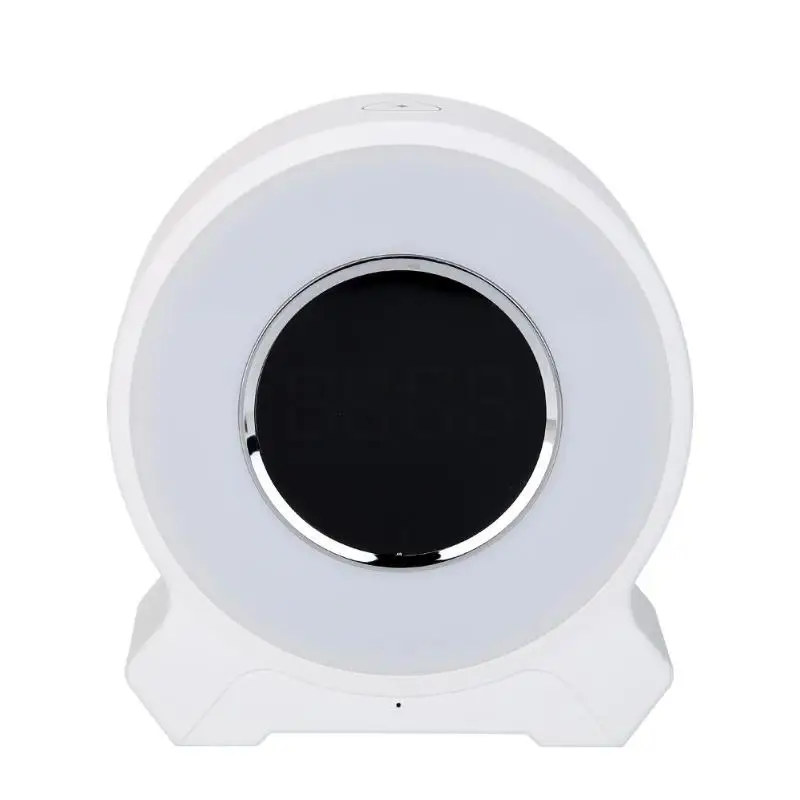 

F9 Dimmable Wake Up Lamp FM Radio Function with Independent Radio Chip Alarm Clock Audio Bluetooth Bedroom Bedside Night Light