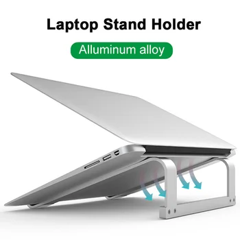 

COOLCOLD Aluminium Alloy Laptop Holder for MacBook Pro Notebook Adjustable Laptop Stand Bracket Laptop Holder for Notebook PC