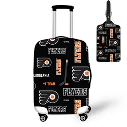 Чехол Thikin Classic Philadelphia Flyers с принтом для путешествий, багаж и бирка для подростков, защитный чехол, удобный для Туристическая Сумка