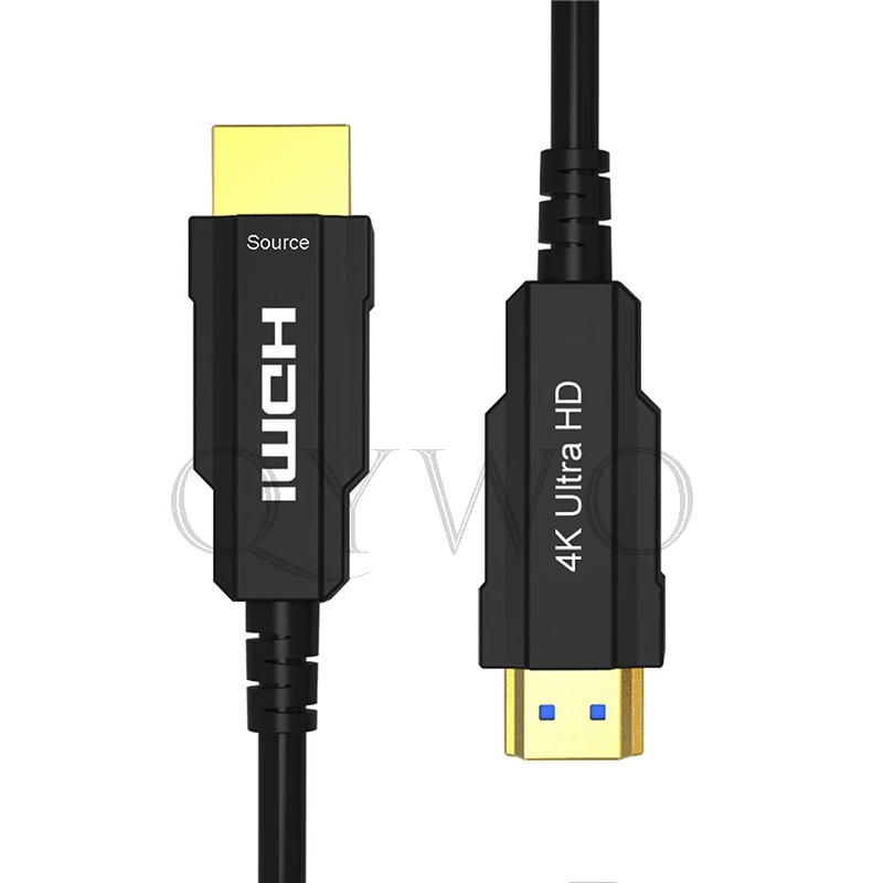 Кабель HDMI 4K 2K 60hz HDMI 2,0 AOC кабель 2M 5M 10M 20M 50M 100M 200M активный волоконно-оптический быстрая передача Ultra FHD