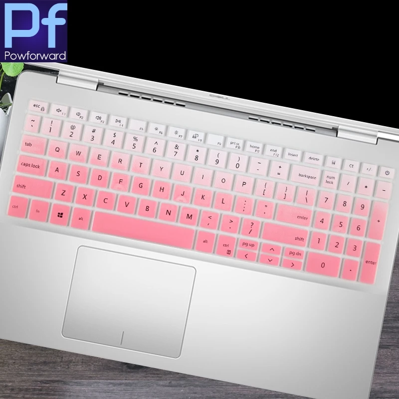 Laptop Keyboard Cover skin Protector For Dell Inspiron 15 7000 7590 7591 5000 fit15 5598 5590 5593 5584 15.6 inch