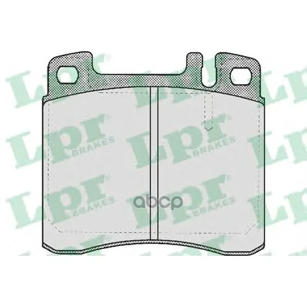 Колодки Тормозные Mercedes W140 3.0/3.2 91-98 Передние Lpr 05p447 Lpr арт. 05P447