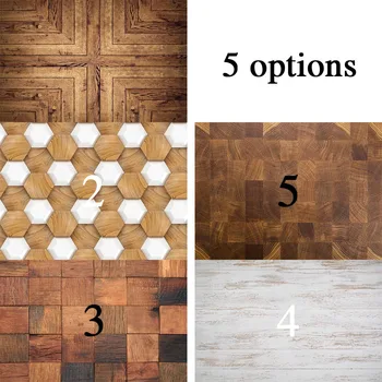 

3D Ooden Board Texture Planks Background Video Studio Backdrop Cloth Photographic Props for Food Photo Photography Background