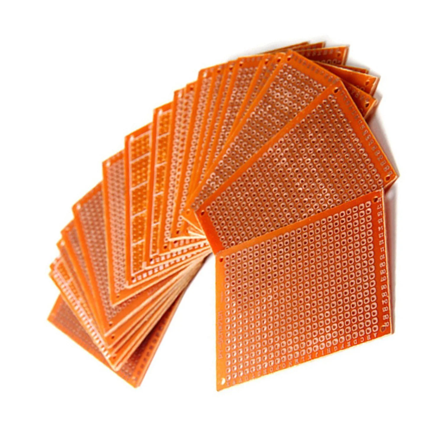 10x DIY PCB Универсальный прототип бумажная печатная плата Stripboard 5x7 см Новинка